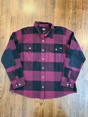 Women’s Flannel Shirt Dickies Women's Duratech Renegade Flannel Shirt Sz XXL